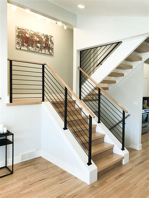 metal house railing|residential metal stair railings.